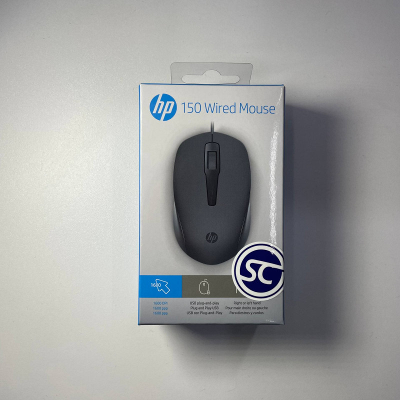 ماوس HP 150 سلكي – دقة 1600 DPI واستخدام مريح