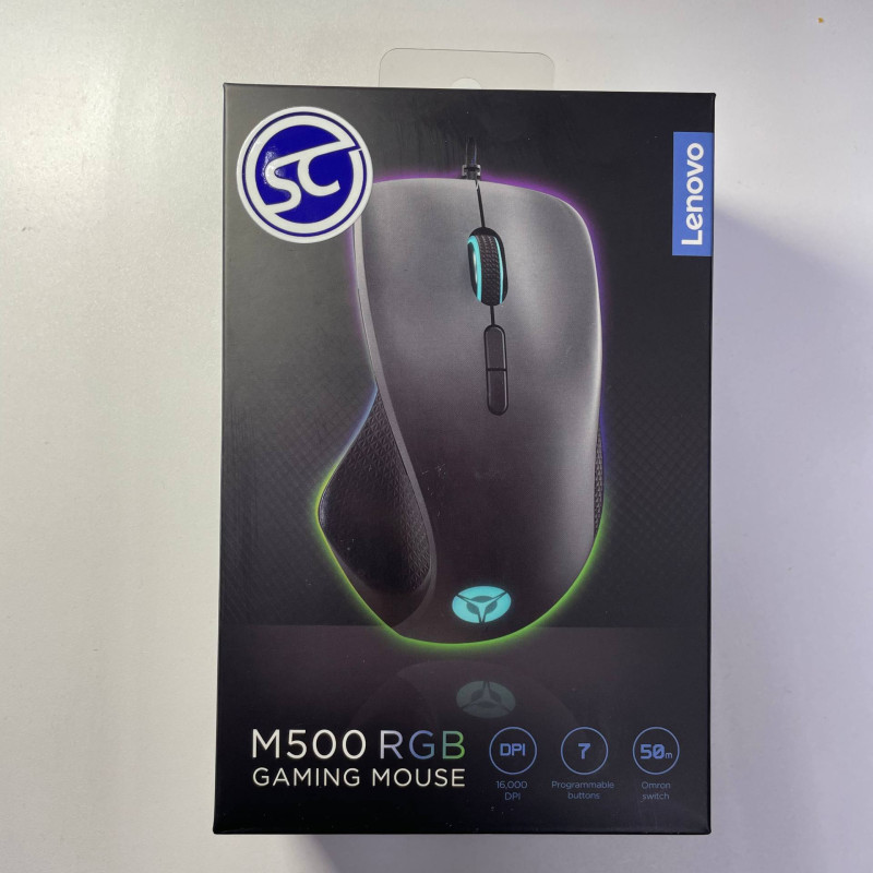 ماوس Lenovo M500 RGB جيمنج – دقة عالية وإضاءة احترافية